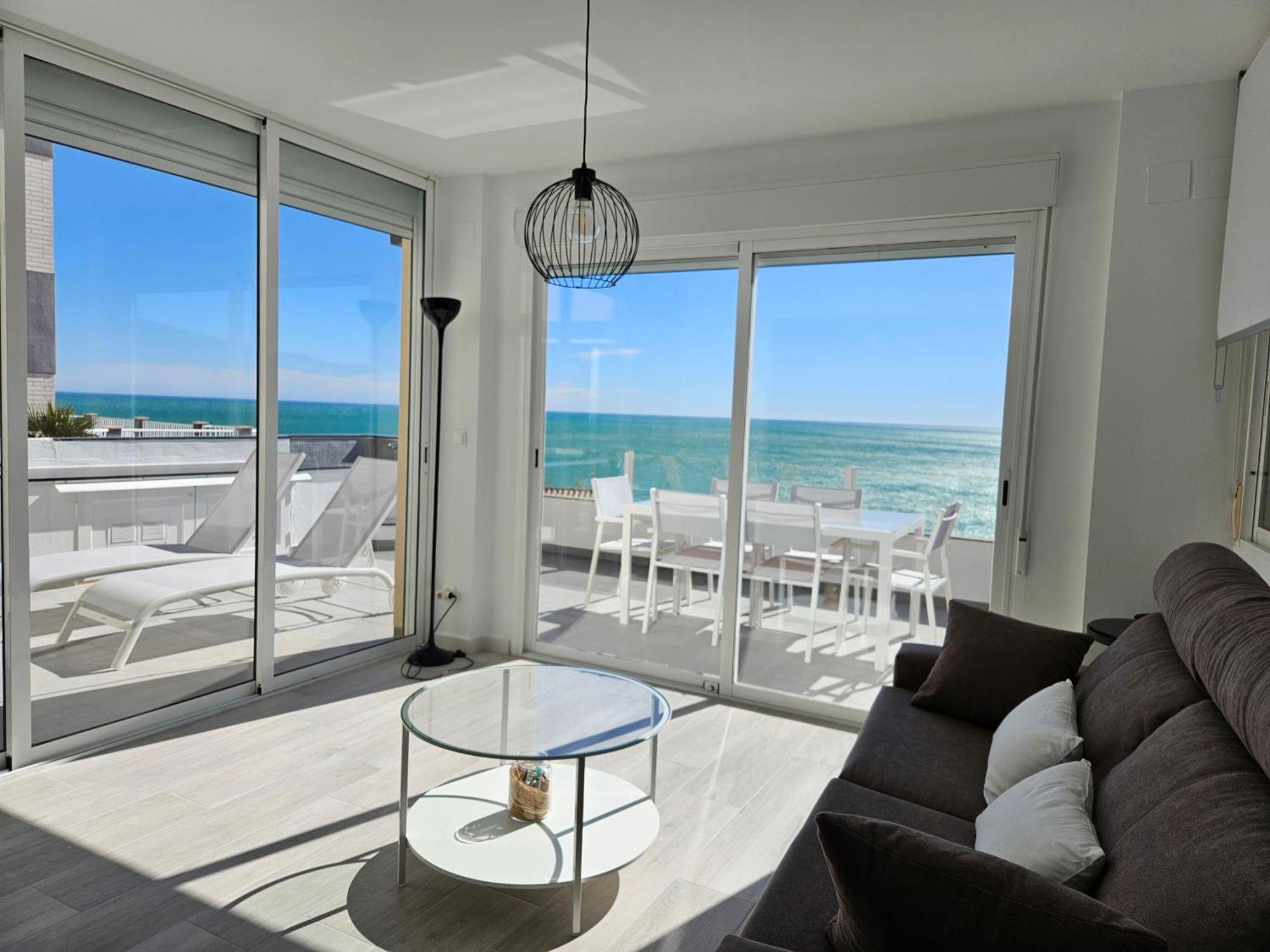Апартаменти Fantastico Duplex Con Vistas Impresionantes Al Mar Пеніскола Екстер'єр фото