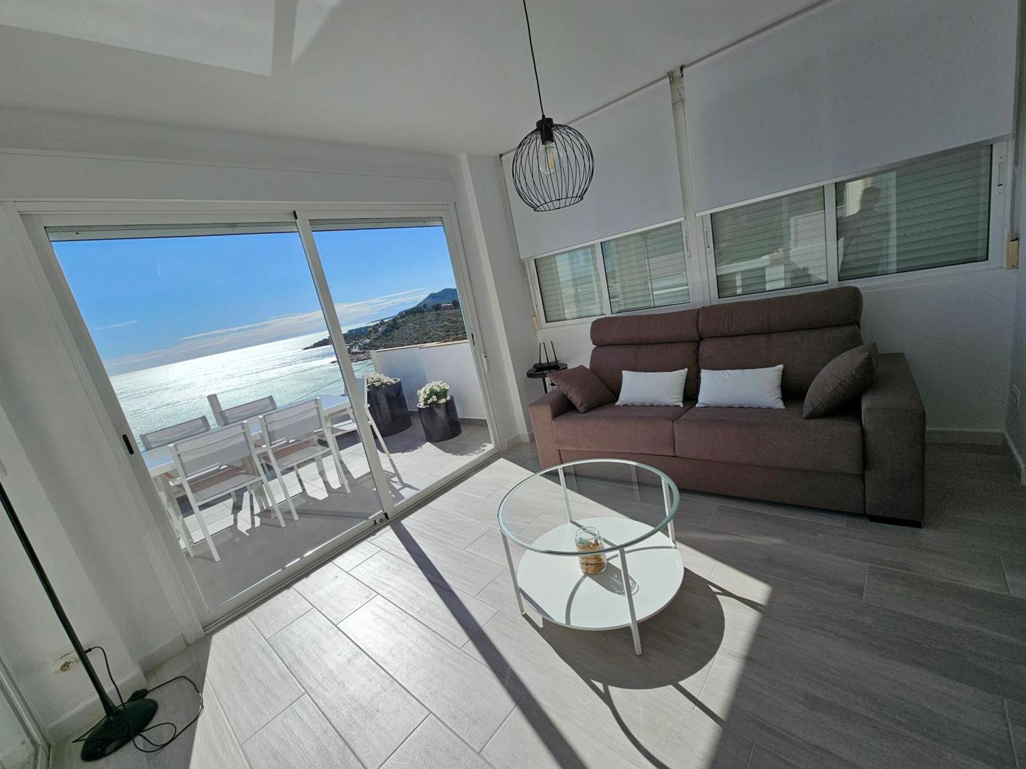 Апартаменти Fantastico Duplex Con Vistas Impresionantes Al Mar Пеніскола Екстер'єр фото