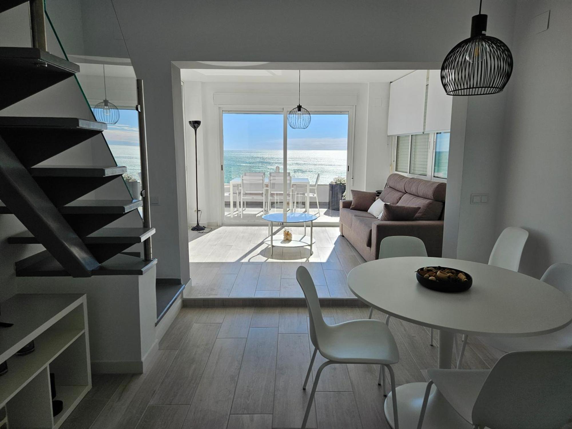 Апартаменти Fantastico Duplex Con Vistas Impresionantes Al Mar Пеніскола Екстер'єр фото