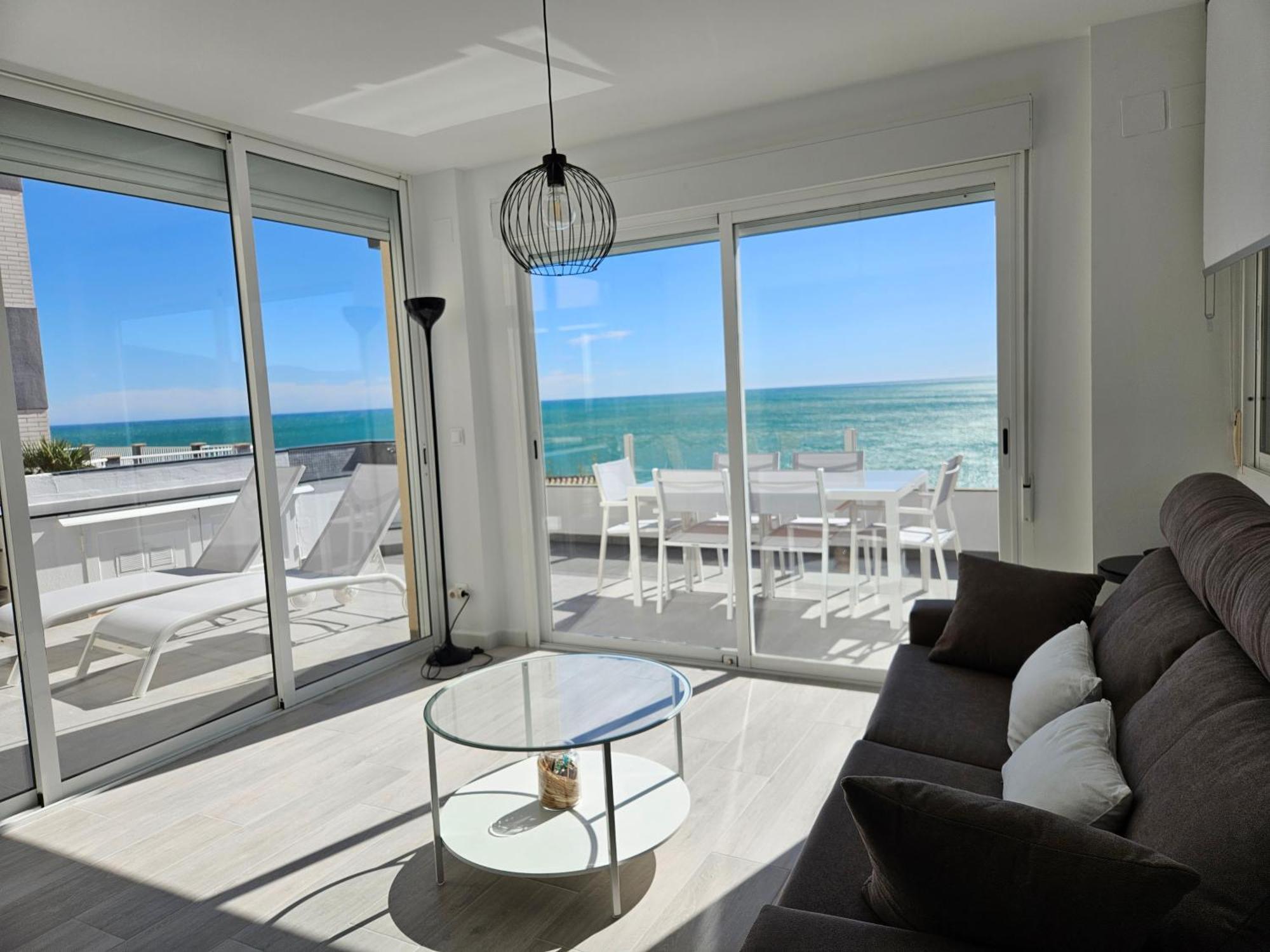 Апартаменти Fantastico Duplex Con Vistas Impresionantes Al Mar Пеніскола Екстер'єр фото