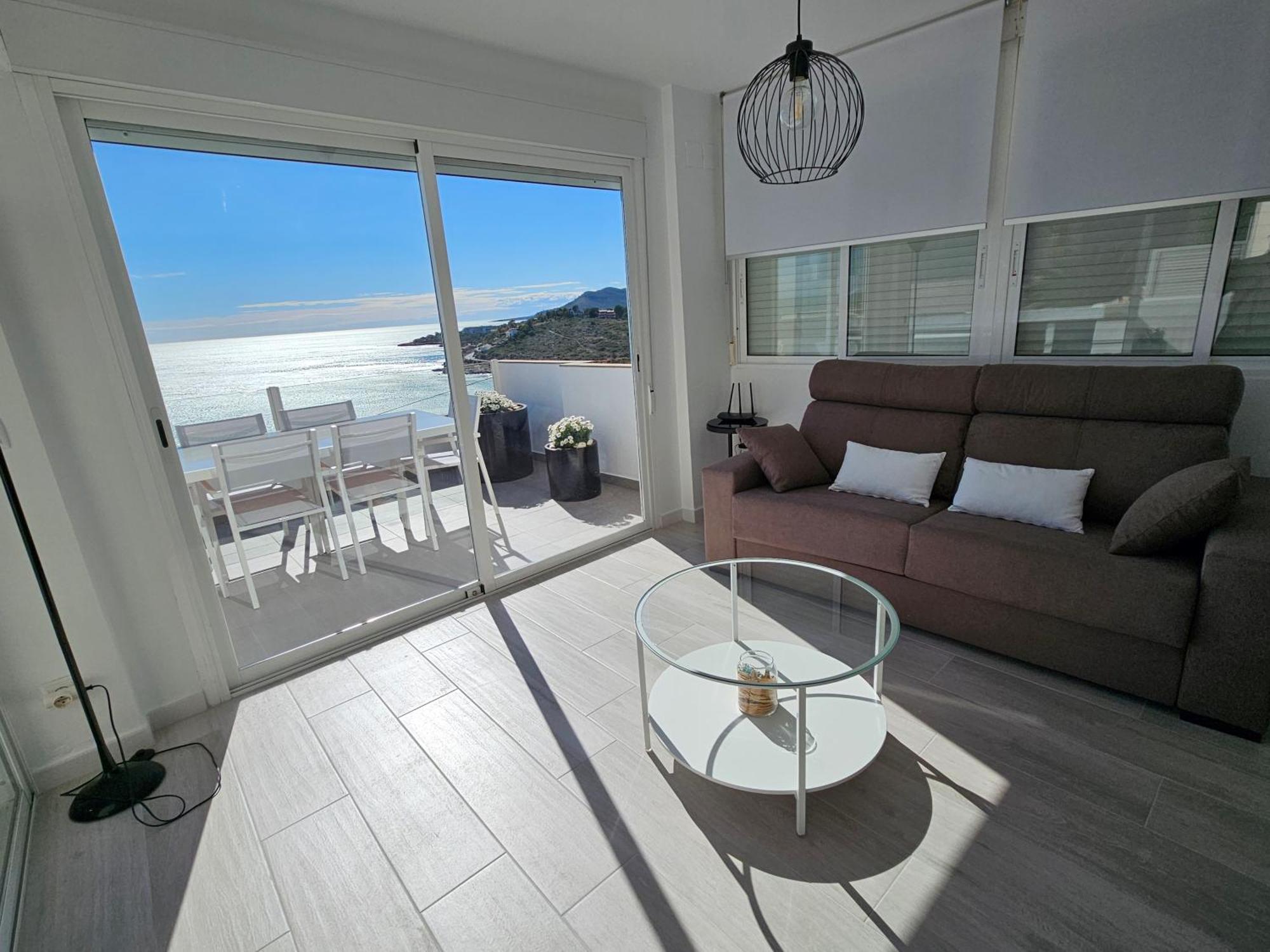 Апартаменти Fantastico Duplex Con Vistas Impresionantes Al Mar Пеніскола Екстер'єр фото