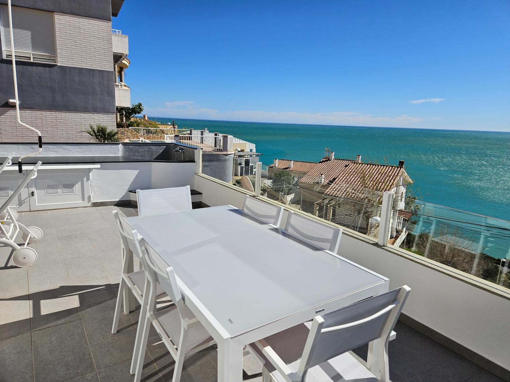 Апартаменти Fantastico Duplex Con Vistas Impresionantes Al Mar Пеніскола Екстер'єр фото