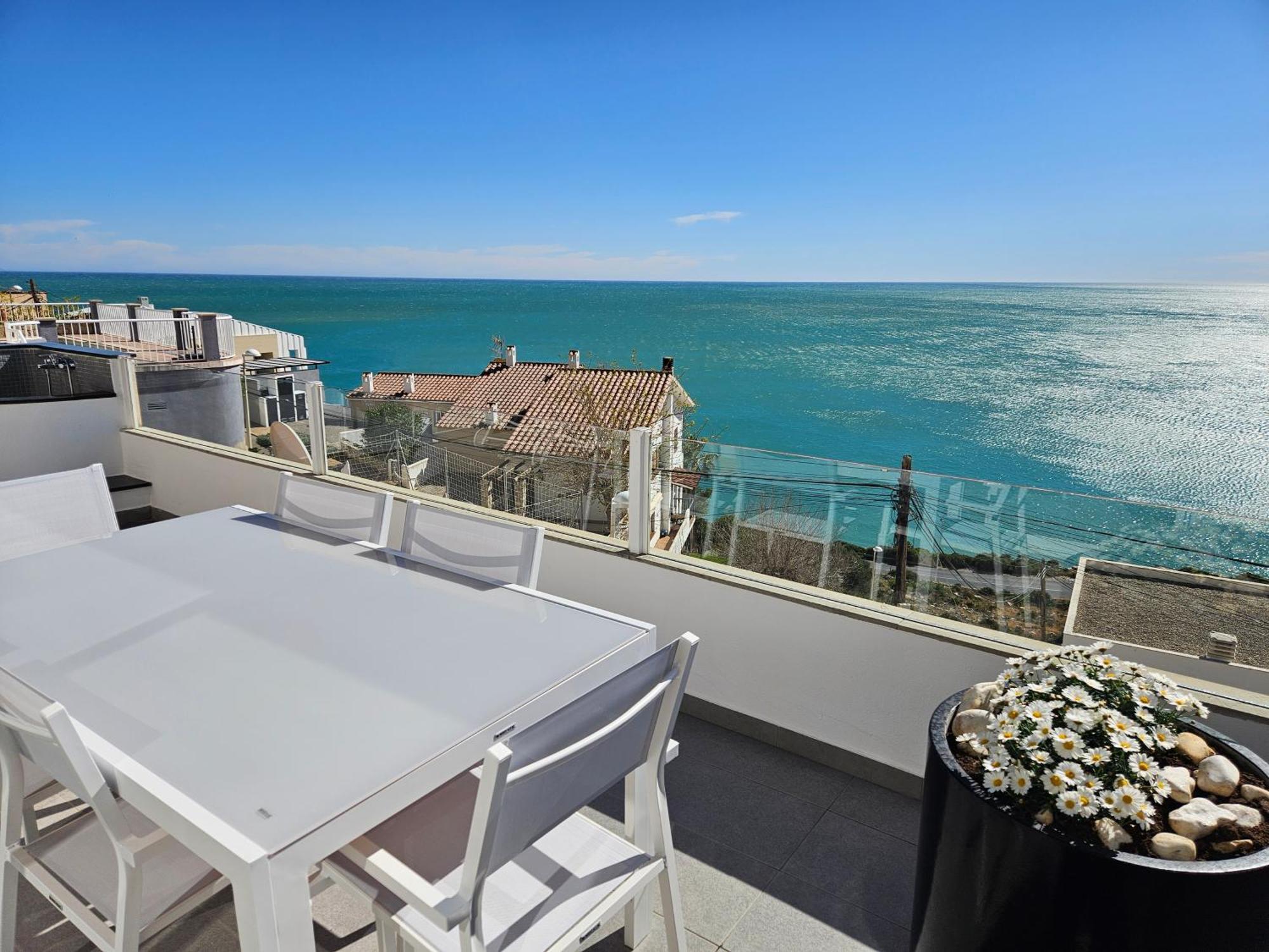 Апартаменти Fantastico Duplex Con Vistas Impresionantes Al Mar Пеніскола Екстер'єр фото