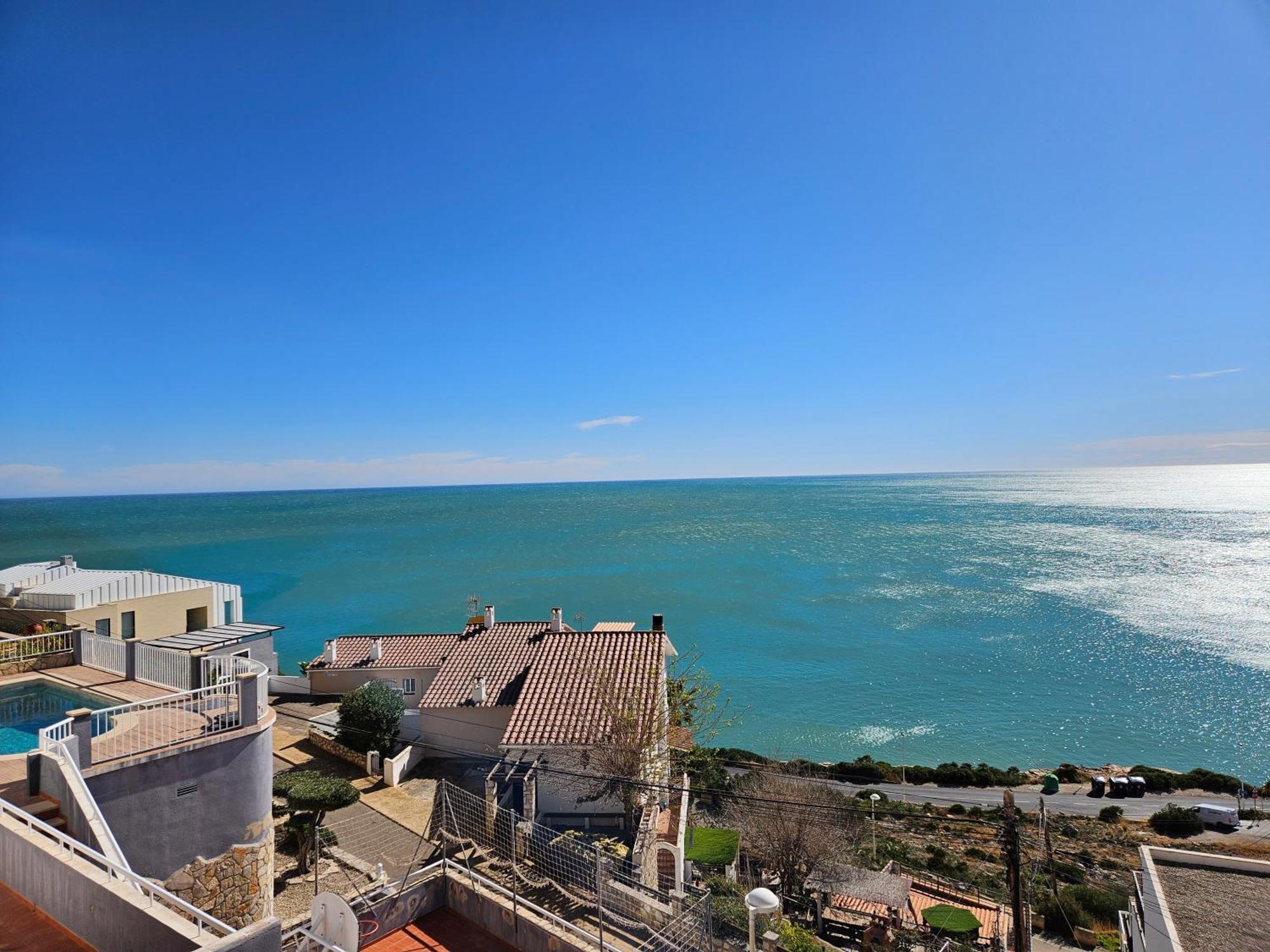 Апартаменти Fantastico Duplex Con Vistas Impresionantes Al Mar Пеніскола Екстер'єр фото